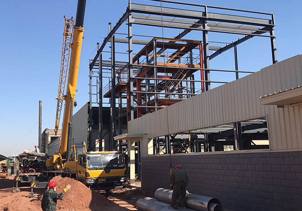 飼料添加劑廢水處理現場安裝實景