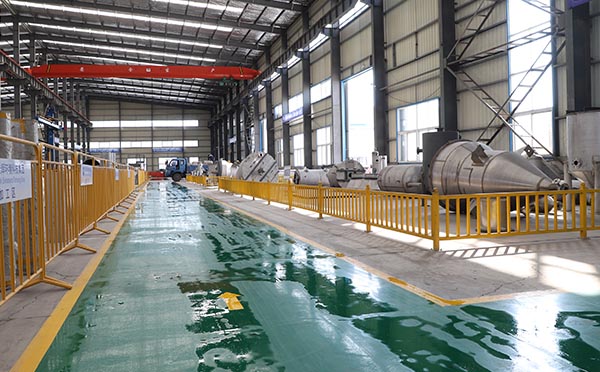 MVR蒸發器廠家制造車間